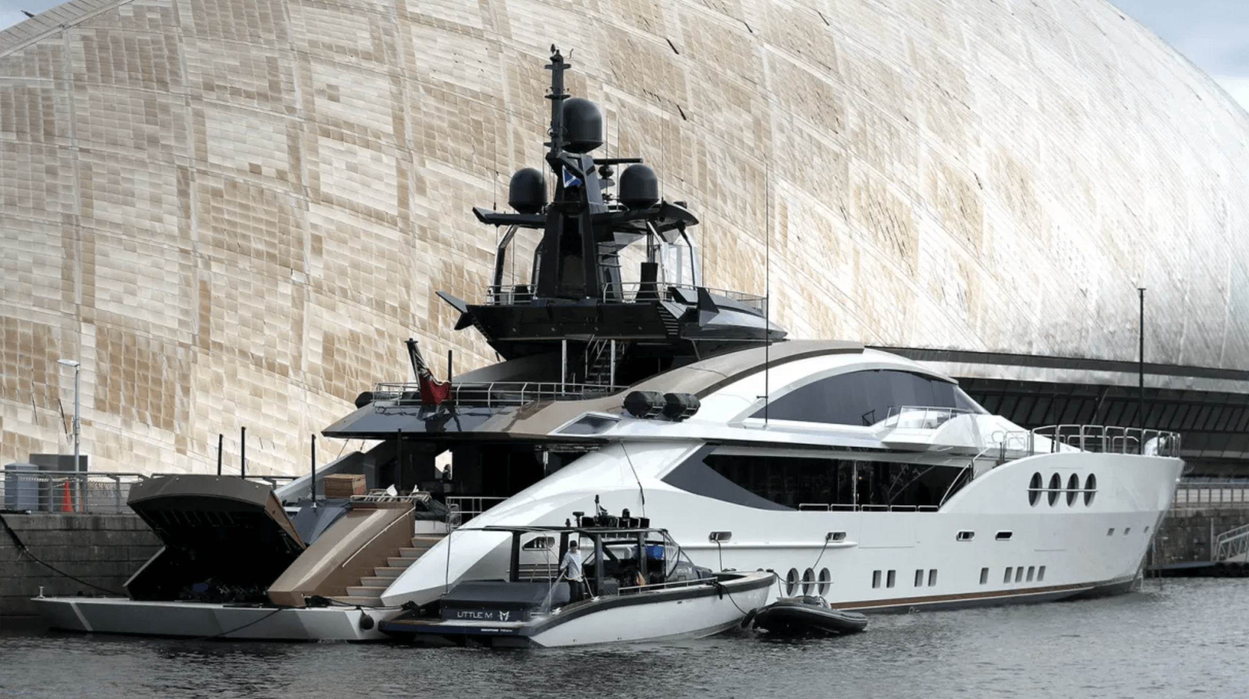 Яхта Lady M Алексея Мордашова