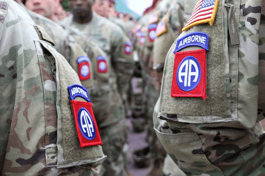 Фото: десантники 82-й воздушно-десантной дивизии армии США, июнь 2019 / 82nd Airborne Division