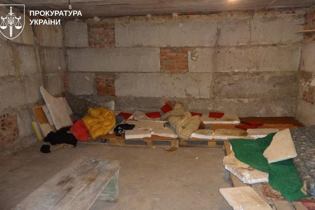 Камера в пыточной тюрьме «Изоляция». Фото: Генпрокуратура Украины
